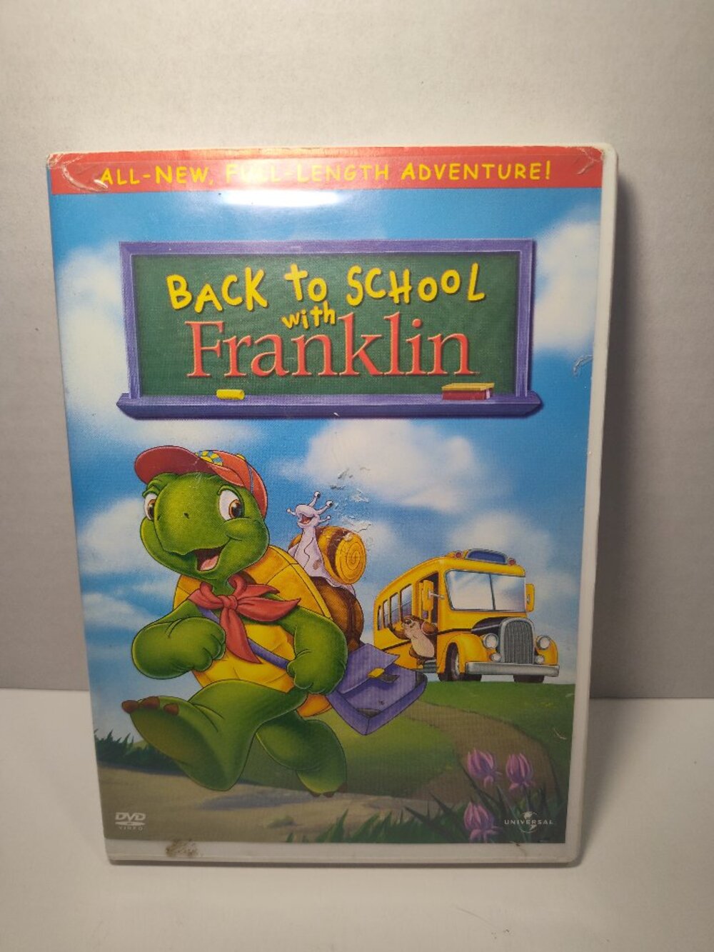 Back to School with Franklin DVD 2003 Kids Family Animated Turtle